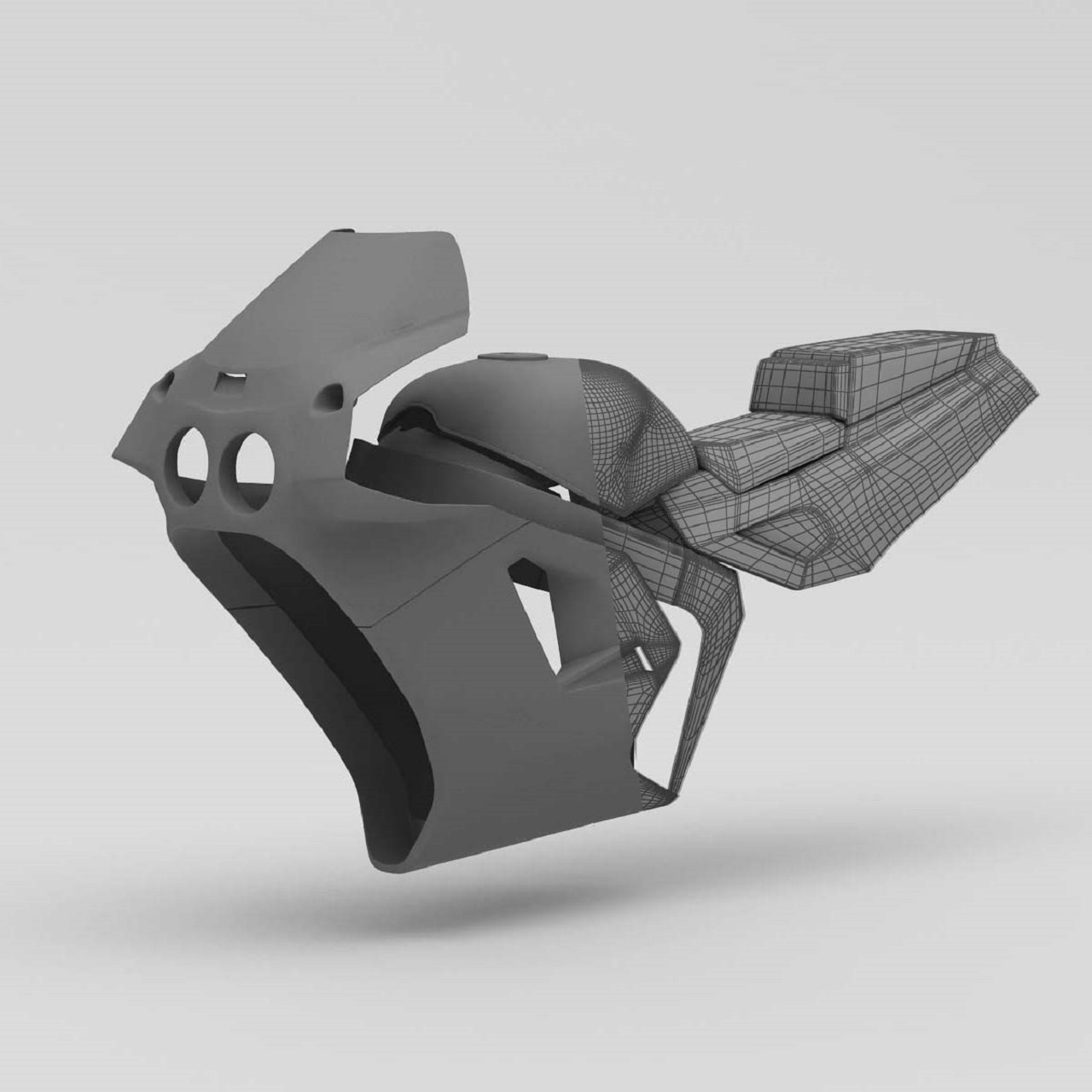 1990s Kawasaki ZX7 Ninja - 3D Printable RC Body